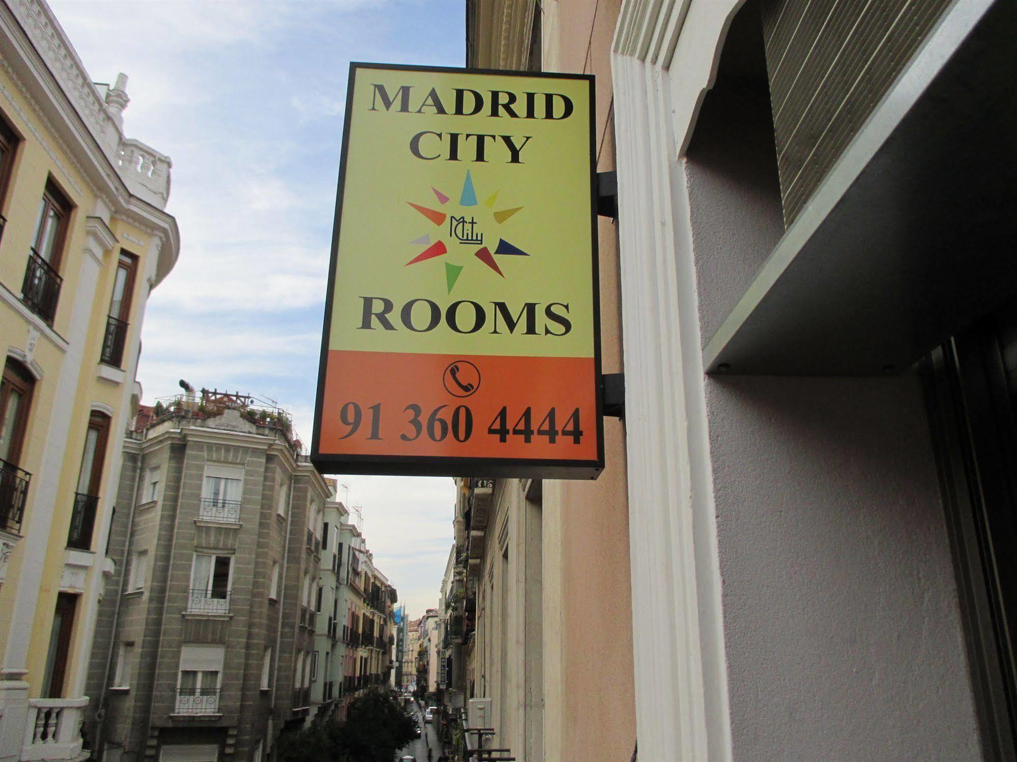 Madrid City Rooms Eksteriør bilde